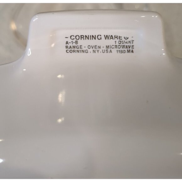 Vintage Corning Ware Spice Of Life L’Echalote A-1-B 1Qt Dish w/ Lid - Picture 6 of 14